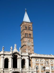 The Basilica Di Santa Maria Maggiore In Rome Royalty Free Stock Photos