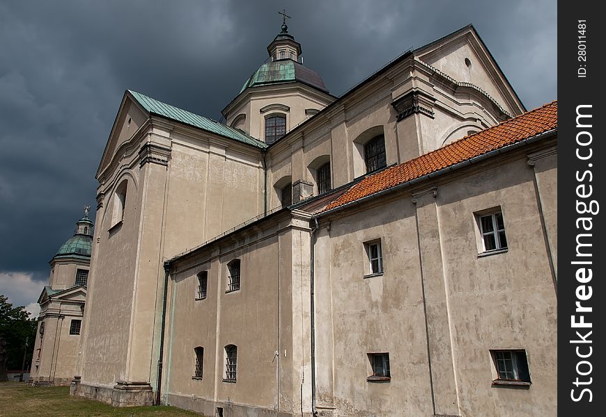 The  Basilica of St Family  in Studzianna,Poland. The  Basilica of St Family  in Studzianna,Poland