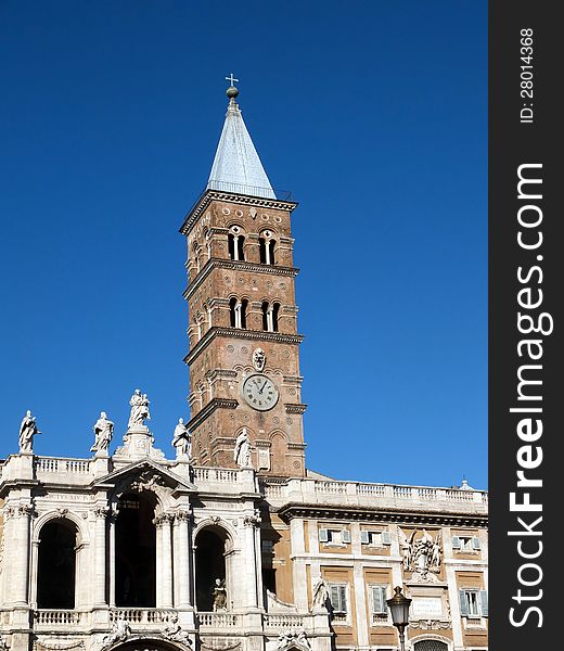 The Basilica di Santa Maria Maggiore in Rome