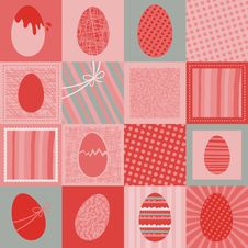 Easter Seamless Pattern Royalty Free Stock Photos