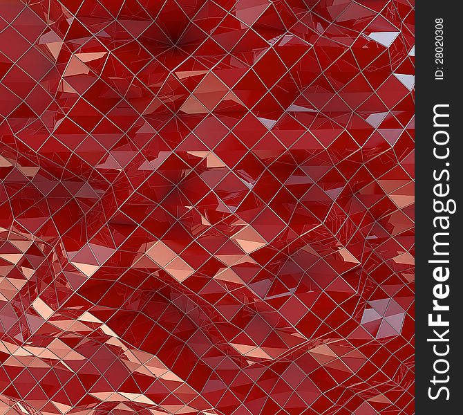 Abstract red shiny pixel background. Abstract red shiny pixel background