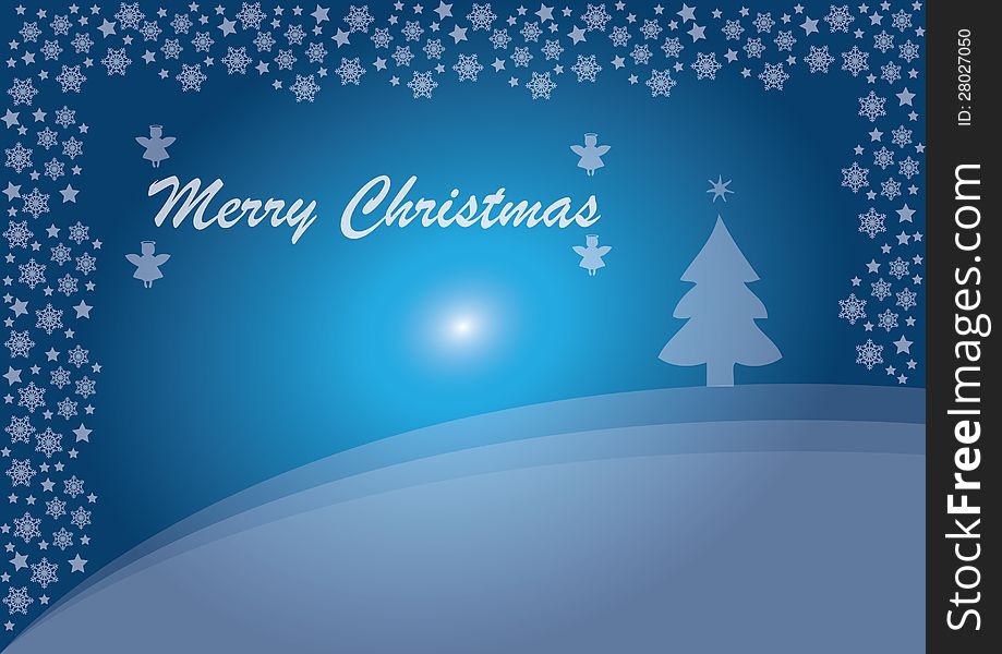 This´s a simple  merry christmas background suitable for several projects  It´s full  and resizable.