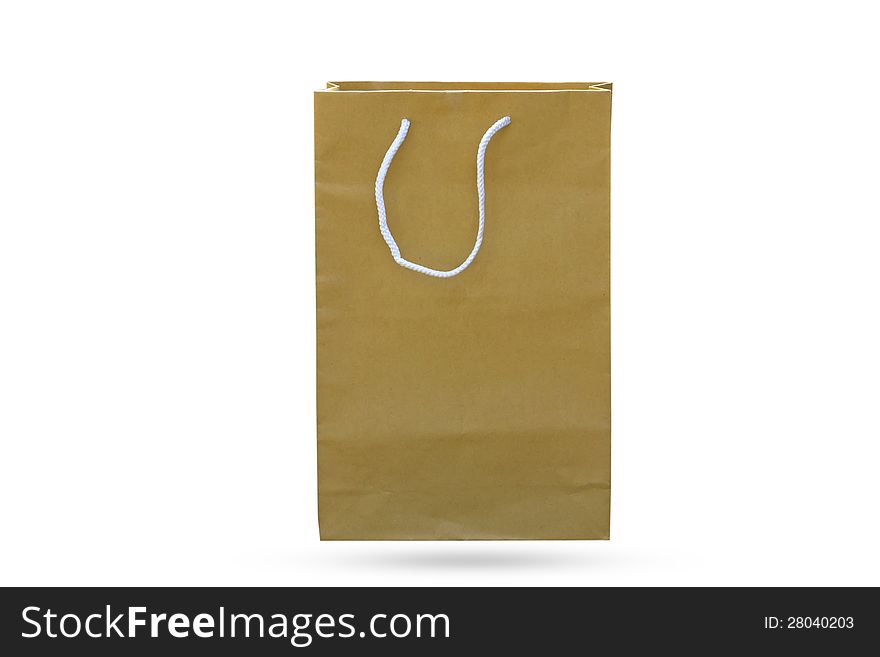Paper shopping bags to the grocery tout. Paper shopping bags to the grocery tout.