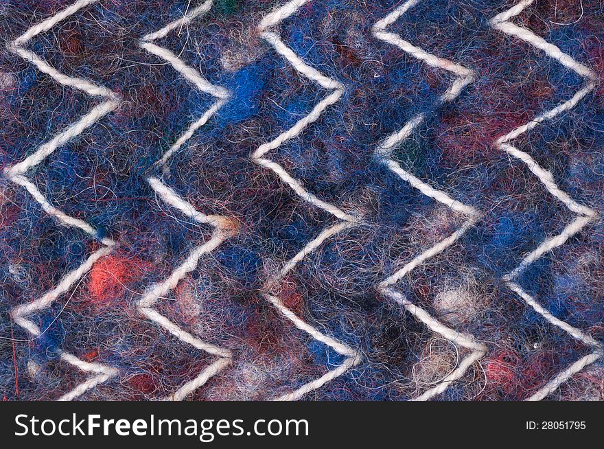 Colorful Wool Texture