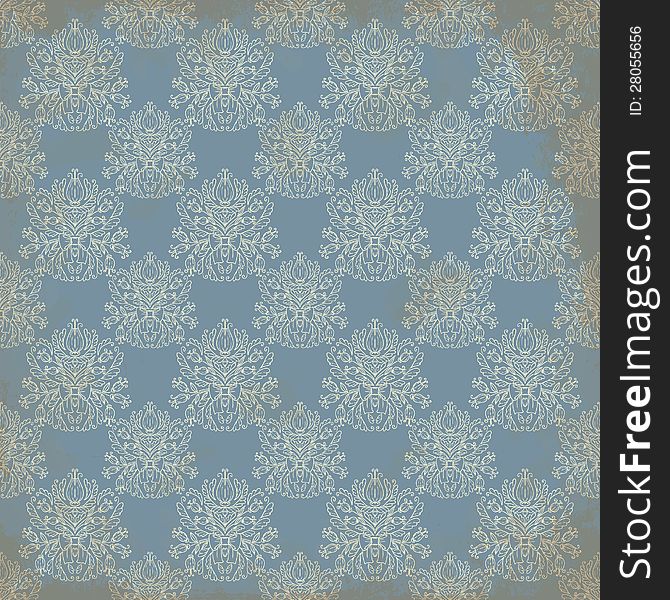 Vector grunge distressed background for scrapbooking