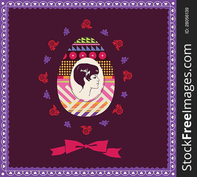 Set of easter eggs vector collection. Set of easter eggs vector collection