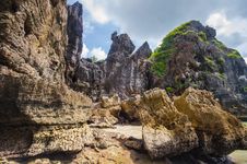 Yong Ling Cliff Royalty Free Stock Photography Yong Ling Cliff Royalty Free Stock Photography