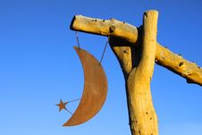Moon And Star Ornament Stock Photography Moon And Star Ornament Stock Photography