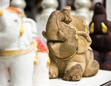 Stone Elephant Statue Stock Image Stone Elephant Statue Stock Image