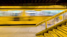 Runnig Tram Royalty Free Stock Photography Runnig Tram Royalty Free Stock Photography
