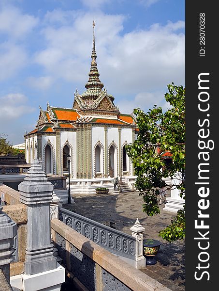 Domed Temple at the Grand Palace, Bangkok Thailand
