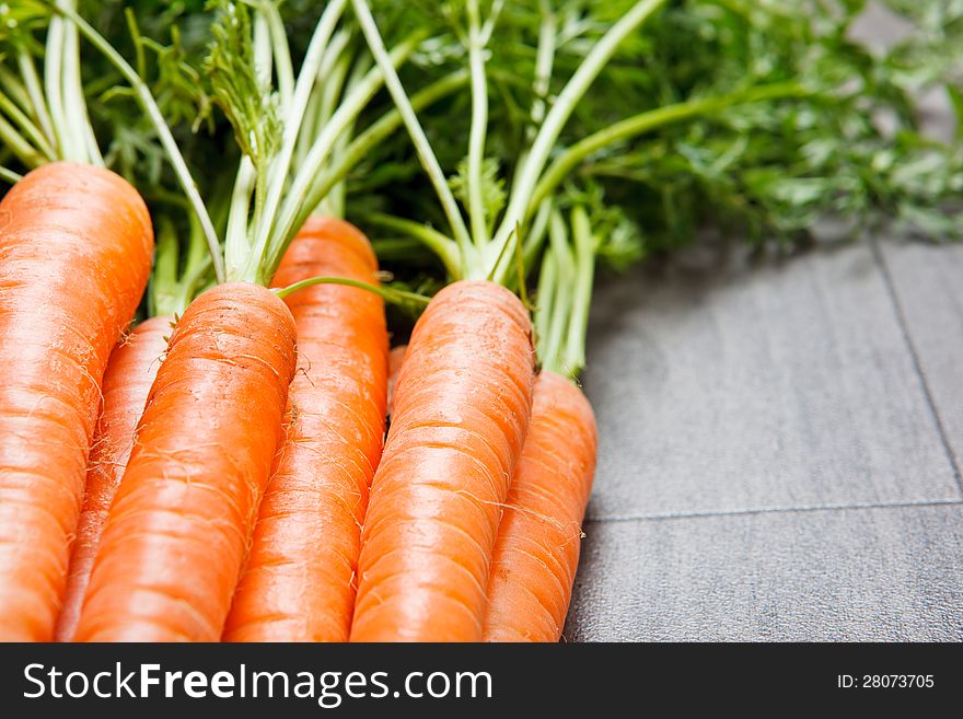 Carrots, fresh and biological, closeup. Carrots, fresh and biological, closeup