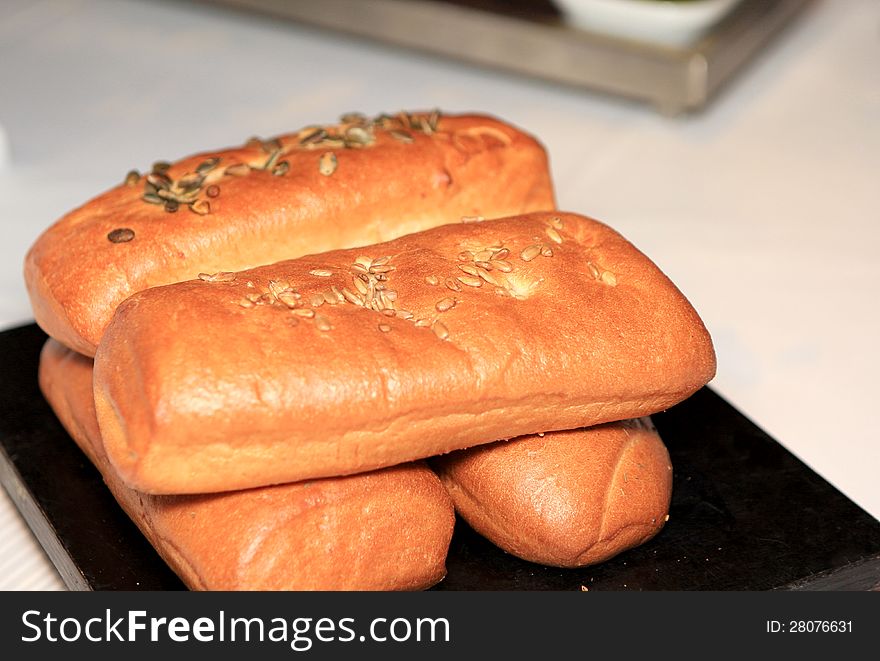 Hot, just out of the oven, fresh rolls. Hot, just out of the oven, fresh rolls