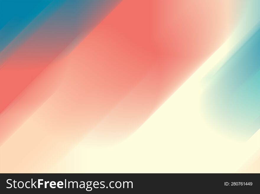 Abstract Background Defocused Vivid Blurred Colorful Desktop Wallpaper Illustration