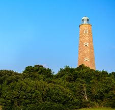 Old Cape Henry Lighthouse Royalty Free Stock Image
