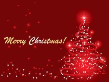 Greeting Card For Christmas Royalty Free Stock Photography Greeting Card For Christmas Royalty Free Stock Photography
