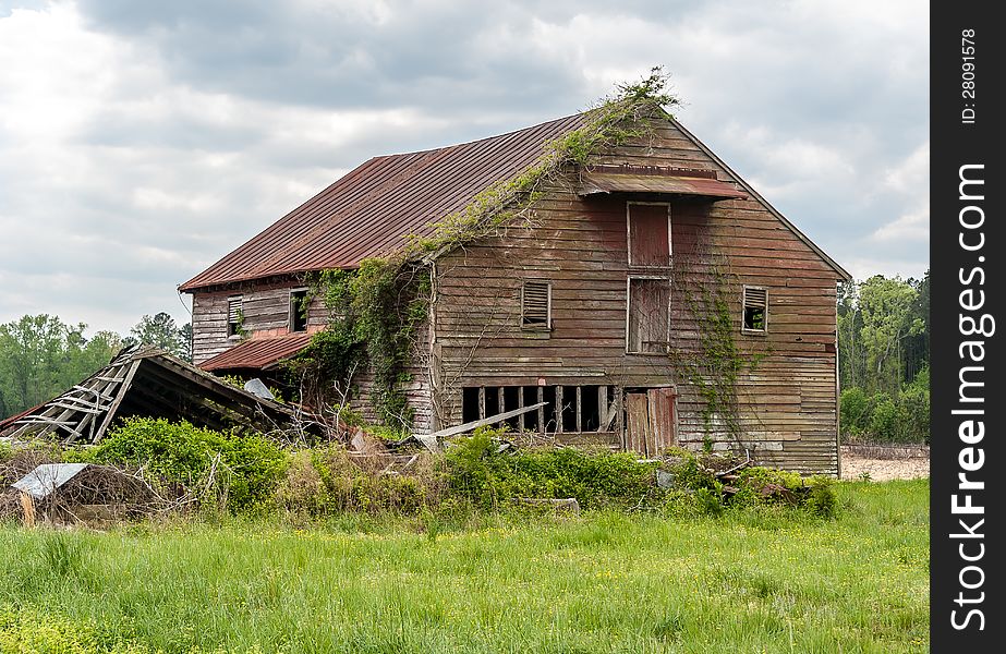 Old Broken-down Country House