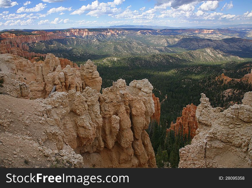 Great Spires Carved, Bryce Canyon