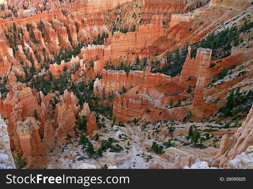 Rock Formation In Bryce Canyon