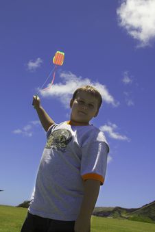 Fly A Kite Stock Photos