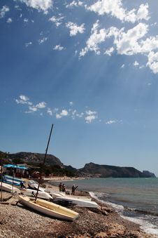 Summer In Costa Blanca Royalty Free Stock Photo Summer In Costa Blanca Royalty Free Stock Photo