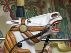 Carousel Horse Royalty Free Stock Photography
