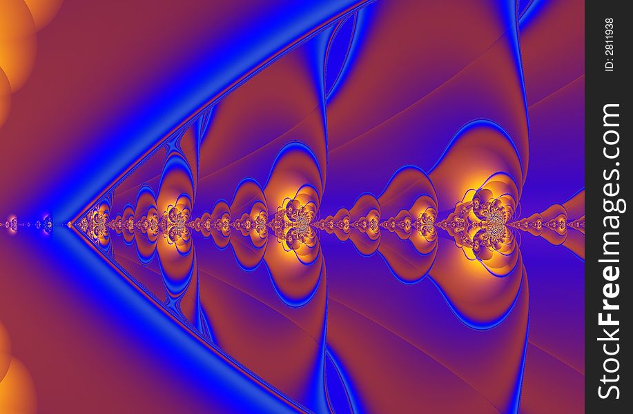 Background fractal abstract fractal pattern. Background fractal abstract fractal pattern