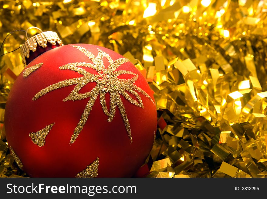 A Colour image of Christmas Decorations. A Colour image of Christmas Decorations