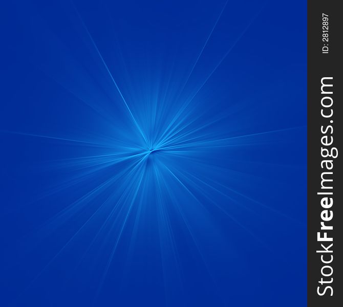 Blue background - computer generated image