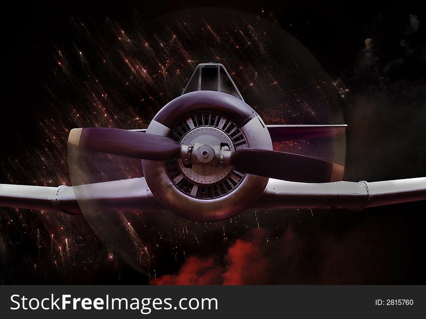 This is Soviet Fighter plane from cold war period. Image created as montage of few different shots (done by me). illustration. This is Soviet Fighter plane from cold war period. Image created as montage of few different shots (done by me). illustration