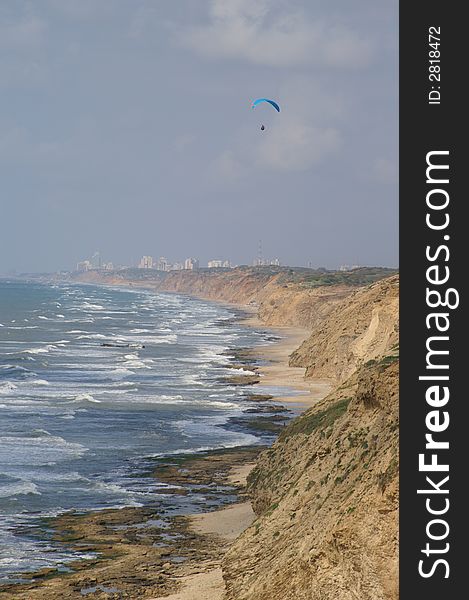 Seashore - Tel Aviv coast mediterranian sea