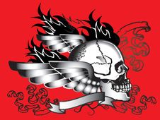 Art Skull Pattern Tattoo Stock Photos Art Skull Pattern Tattoo Stock Photos