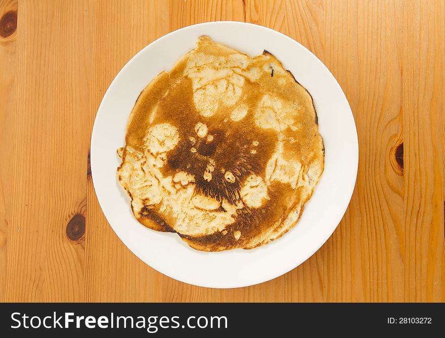 Burnt Pancake