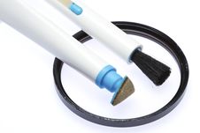 Lens Pen For Cleaning Your Lens. Stock Image