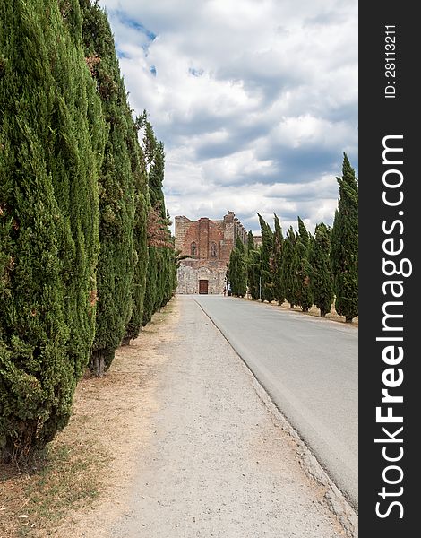 San Galgano Abbey Tuscany, Italy