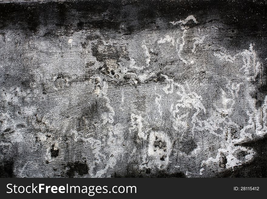 The detail of grung concrete wall background