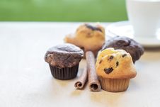 Chocolate Chip Muffin Stock Photos Chocolate Chip Muffin Stock Photos