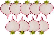 Slices Of Red Radish Royalty Free Stock Image