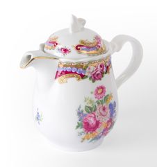 Ceramic Coffee Pot Royalty Free Stock Photos Ceramic Coffee Pot Royalty Free Stock Photos