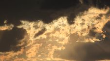 Sunset - African Last Light And Liquid Gold Stock Photo Sunset - African Last Light And Liquid Gold Stock Photo
