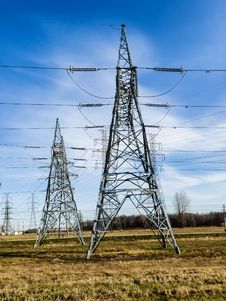 Electrical Tower Royalty Free Stock Image