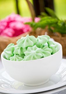 Meringue Cookies Royalty Free Stock Photography Meringue Cookies Royalty Free Stock Photography