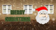 Merry Christmas With Santa Claus Royalty Free Stock Image Merry Christmas With Santa Claus Royalty Free Stock Image