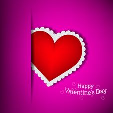 Purple Pocket Love Royalty Free Stock Image Purple Pocket Love Royalty Free Stock Image
