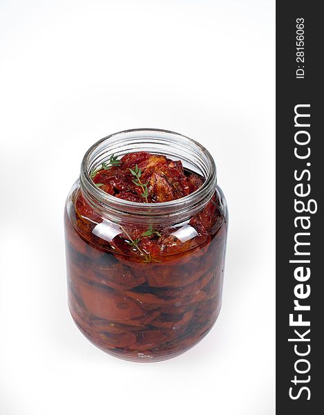 Sun Dried Tomato in a jar