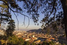 Brasov View From Above The Mountain Royalty Free Stock Photography Brasov View From Above The Mountain Royalty Free Stock Photography