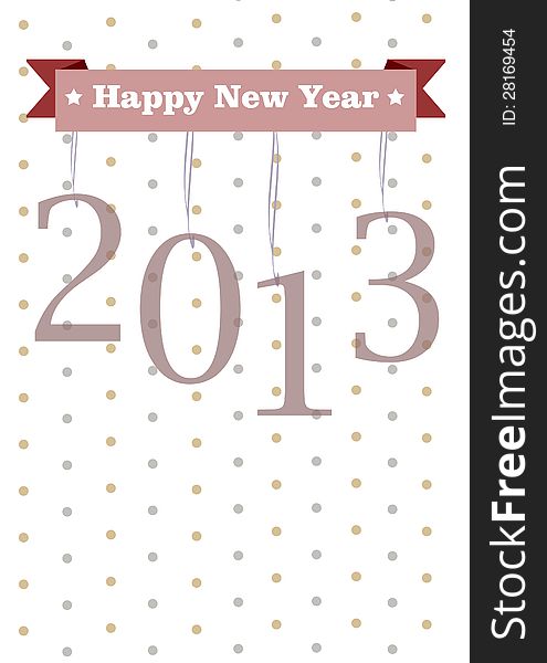 Background  calendar  New Year 2013