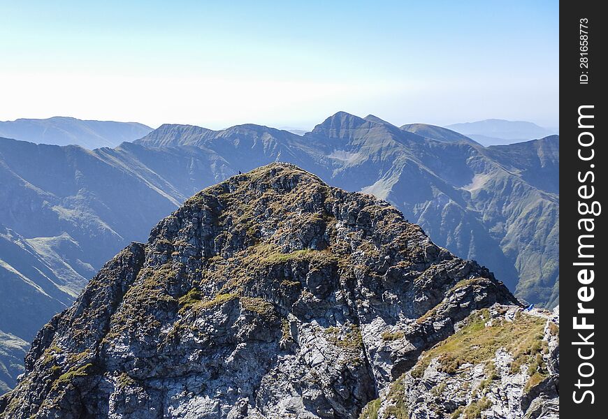 Buteanu peak, the Romanian Carpathians