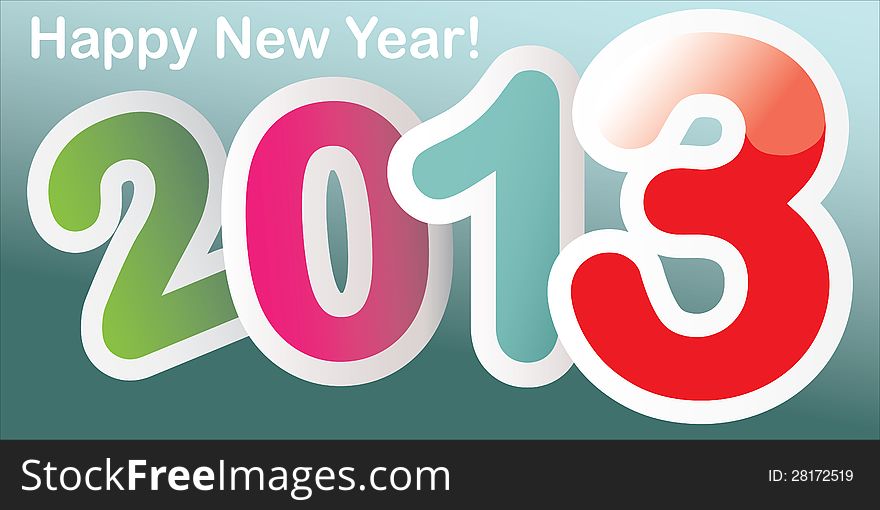New Year 2013 Background