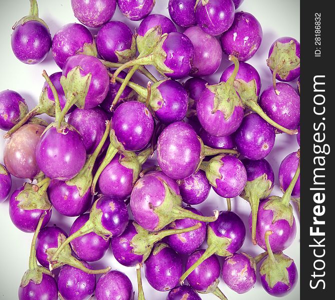 Purple eggplant use for background